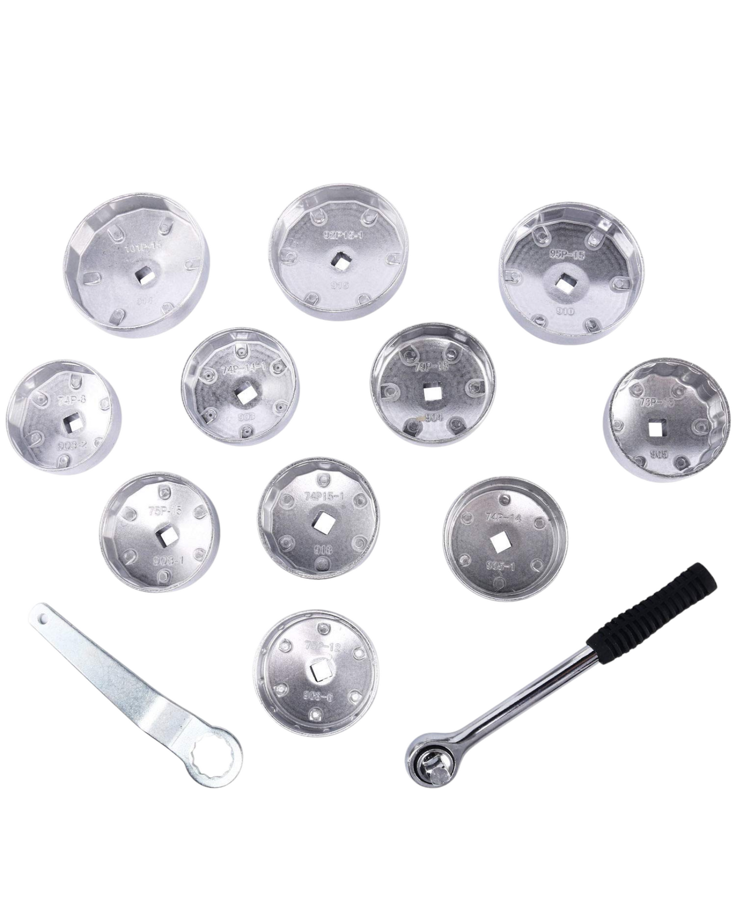 Ölfilter Schlüsselset 23-teilig für Ölwechsel & KFZ-Werkstatt | YZ-6014