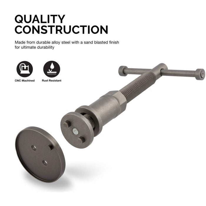 Bremskolbenrücksteller Set 12-tlg. – Bremssattel Werkzeug für PKW mit Adapterplatten im Koffer | YZ-6021 | Brand7