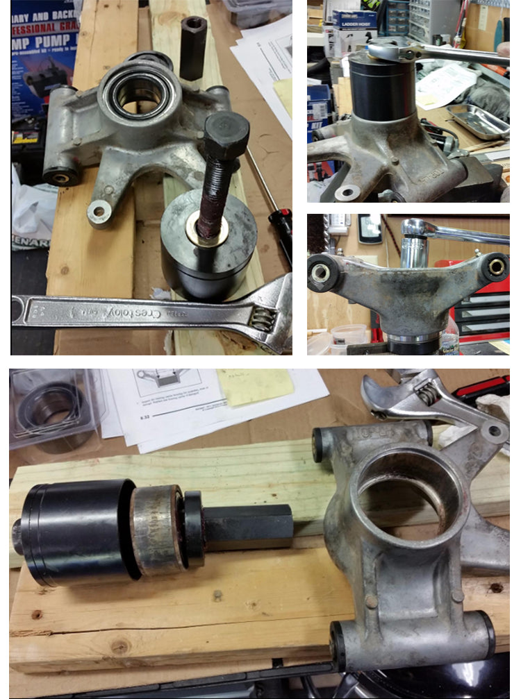 Radlager Werkzeug 23-tlg. für Antriebswellen & Radnaben | YZ-6028