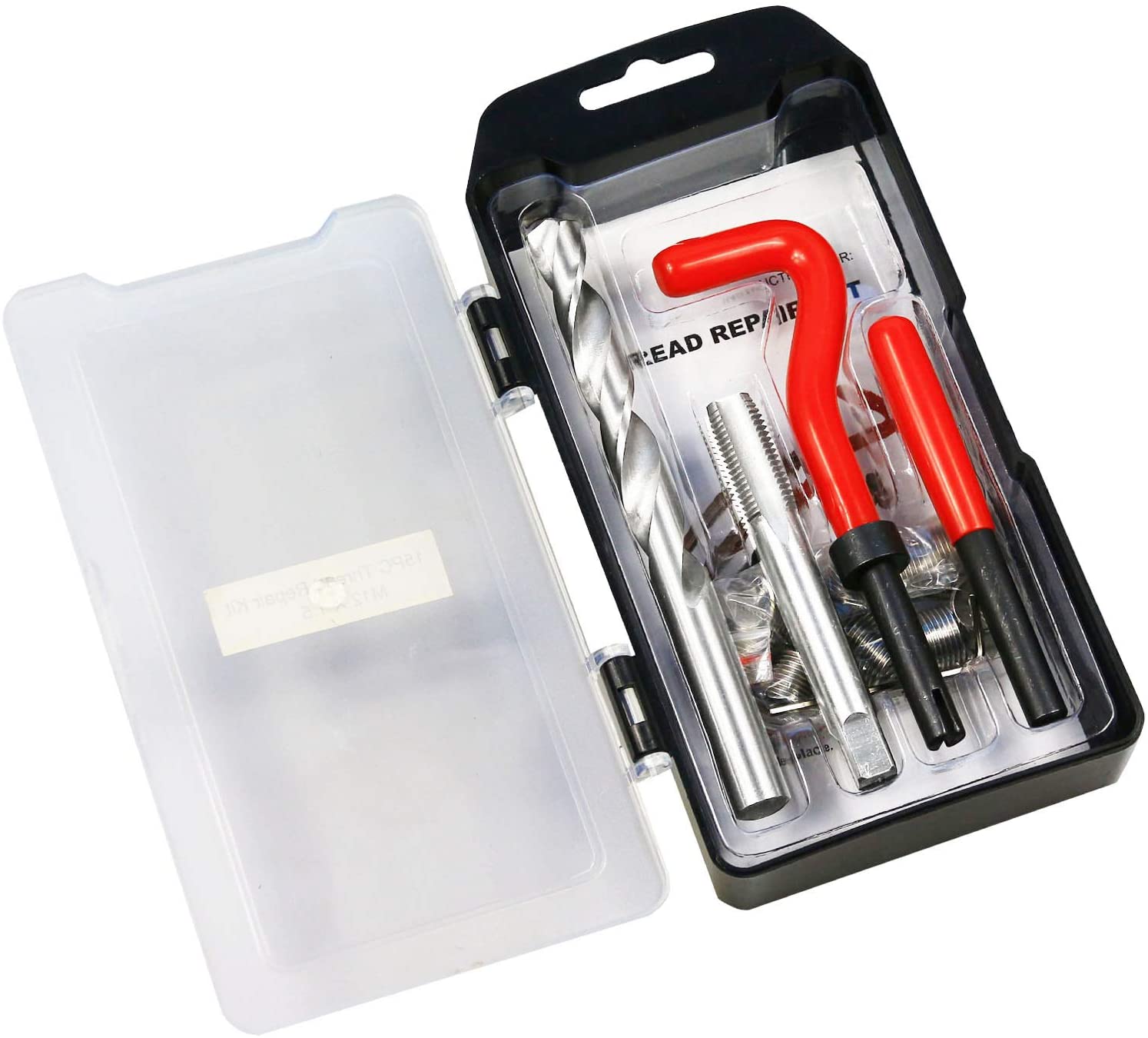 Gewindereparatur Set M8x1,25 mm | 25-tlg. Innengewinde-Reparatur Werkzeug YZ-6051