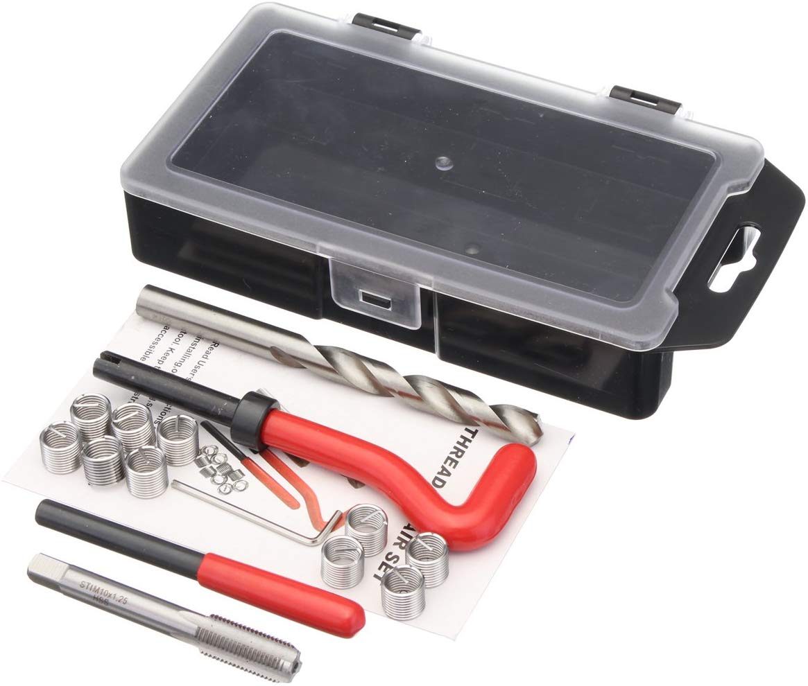 Gewindereparatur Set M8x1,25 mm | 25-tlg. Innengewinde-Reparatur Werkzeug YZ-6051