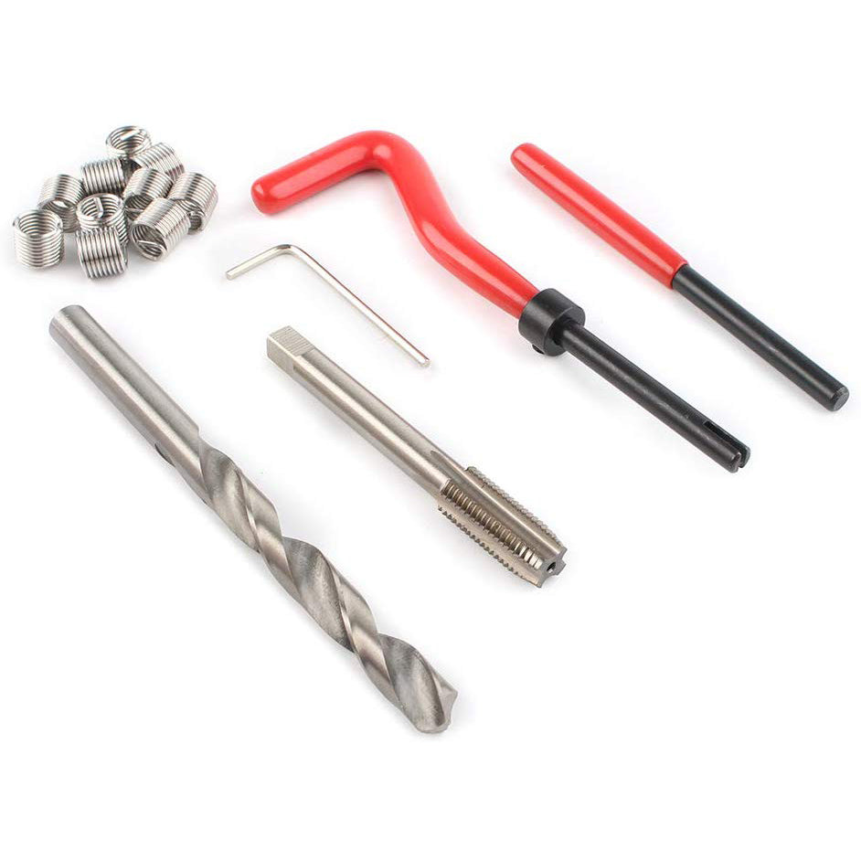 Gewindereparatur Set M8x1,25 mm | 25-tlg. Innengewinde-Reparatur Werkzeug YZ-6051