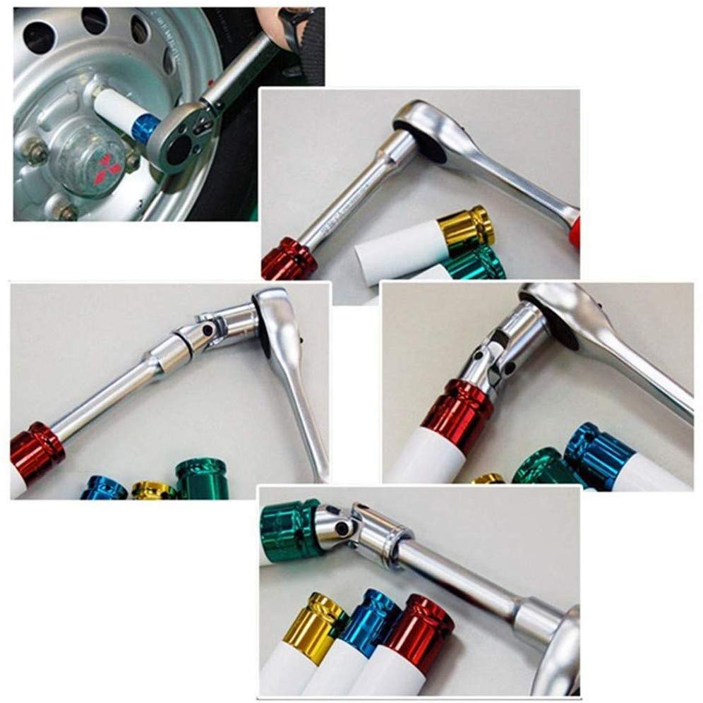 Radschlagschrauber-Stecknüsse Set 1/2