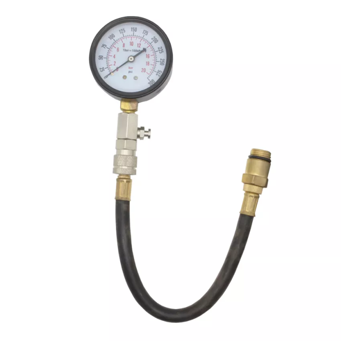 Benzinmotor Kompressions-Tester Set mit Manometer – für präzise Diagnose | YZ-7001A