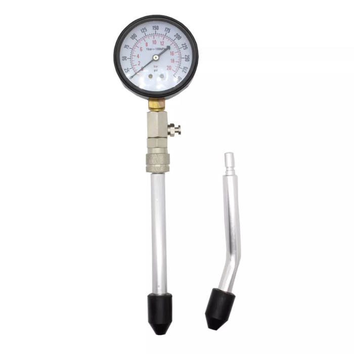 Benzinmotor Kompressions-Tester Set mit Manometer – für präzise Diagnose | YZ-7001A
