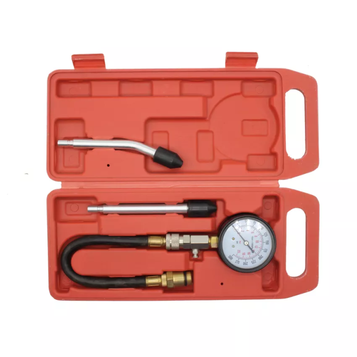Benzinmotor Kompressions-Tester Set mit Manometer – für präzise Diagnose | YZ-7001A