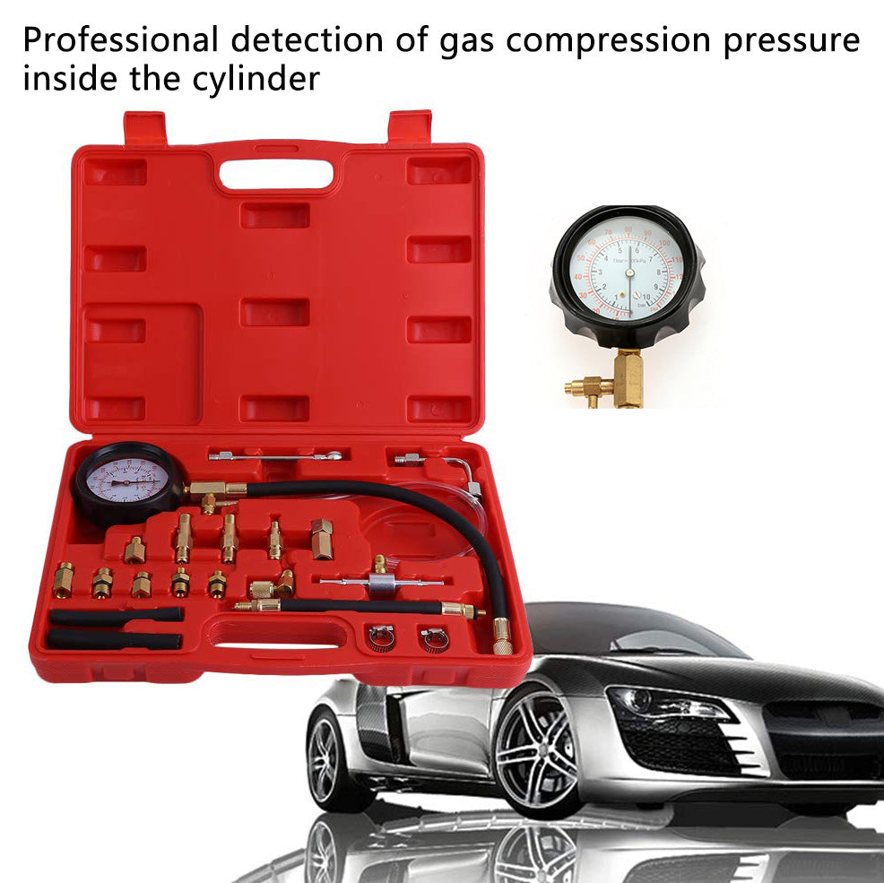 Kraftstoffdruckprüfer TU-114 für Benzin-Einspritzsysteme | YZ-7004