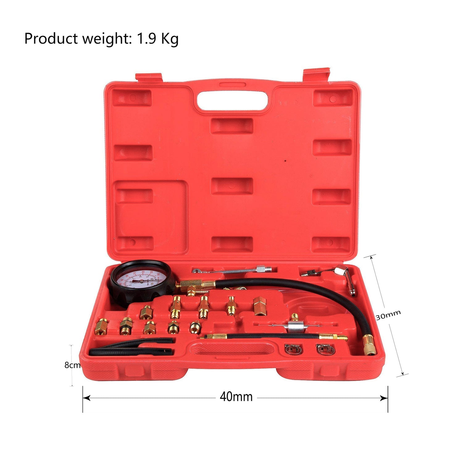 Kraftstoffdruckprüfer TU-114 für Benzin-Einspritzsysteme | YZ-7004