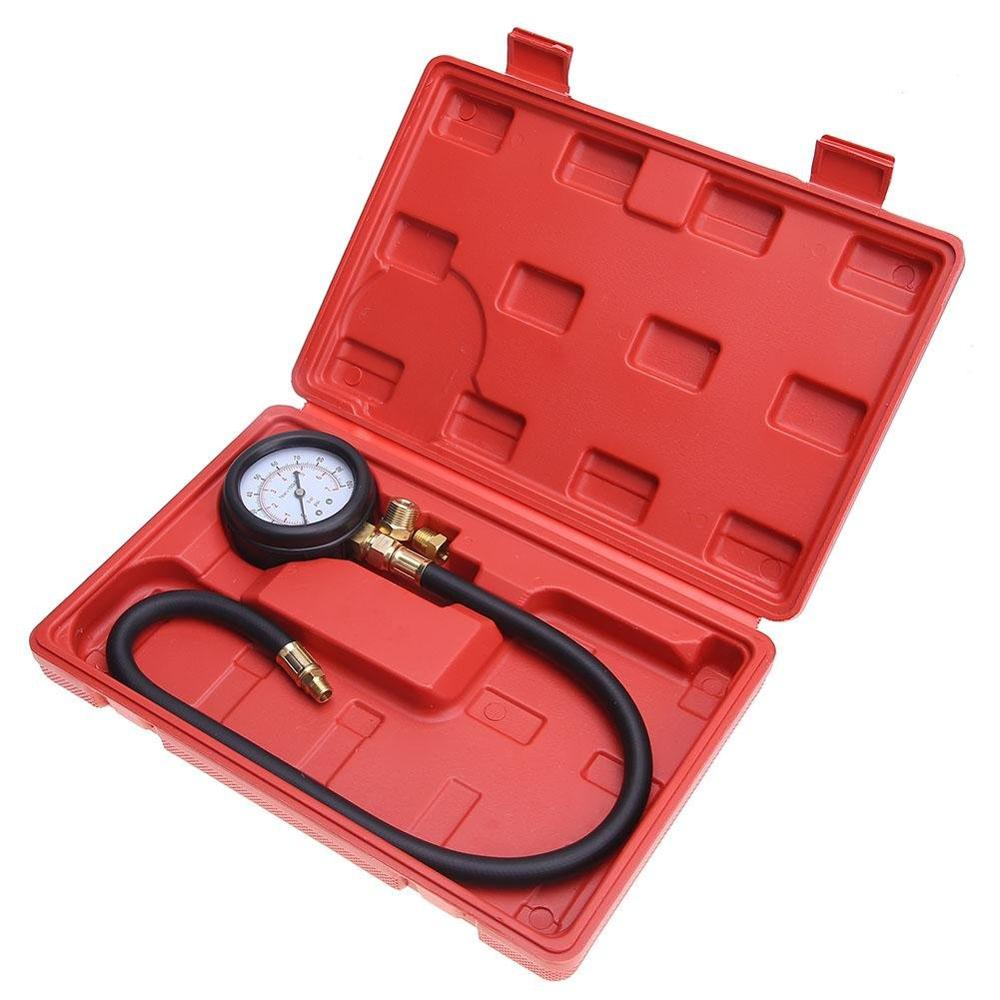 KFZ Öldruckmessgerät TU-12 mit Manometer bis 7 bar | Brand7 YZ-7006