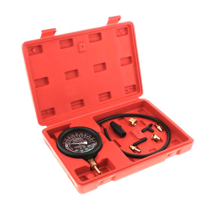 Abgas-Gegendruckprüfgerät mit Manometer und Adaptern | Brand7 YZ-7011A