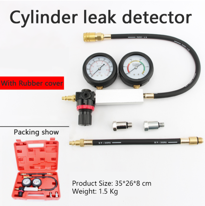 Druckverlusttester für Verbrennungsmotoren inkl. Doppel-Manometer | YZ-7014