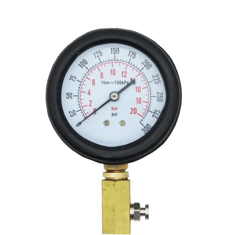 Kompressionstester für Benzinmotoren mit Zündkerzenadapter M10–M18 | YZ-7018