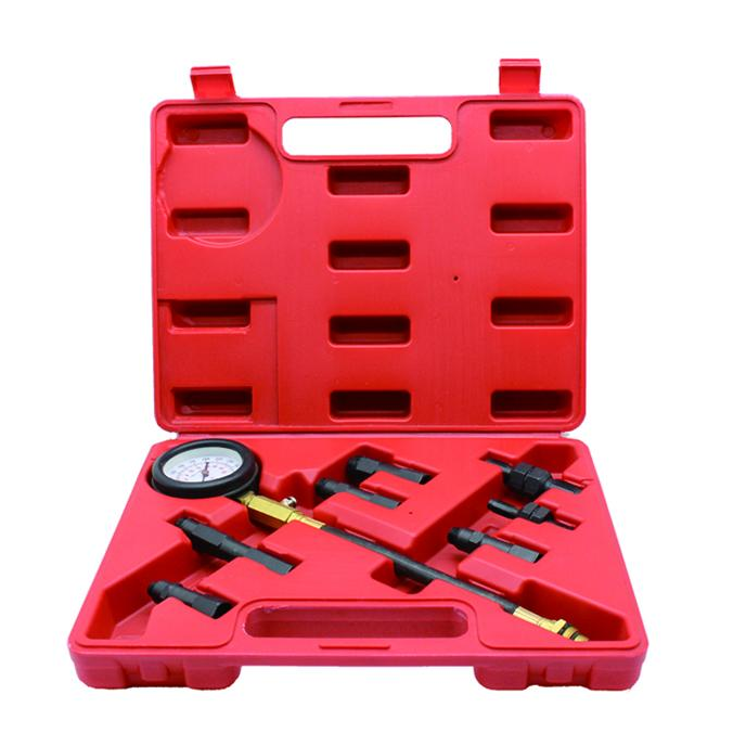 Kompressionstester für Benzinmotoren mit Zündkerzenadapter M10–M18 | YZ-7018