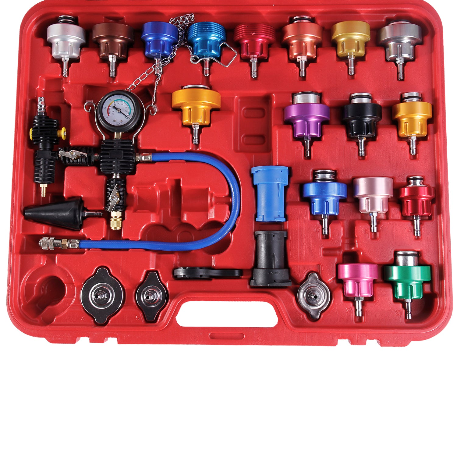 Heizkörperdruckprüfgerät 28-tlg. BRAND7 | YZ-8004