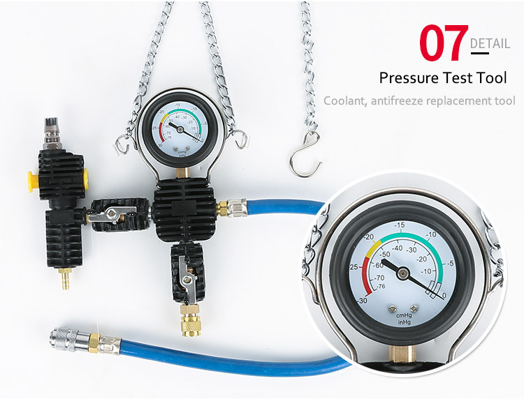 Heizkörperdruckprüfgerät 28-tlg. BRAND7 | YZ-8004