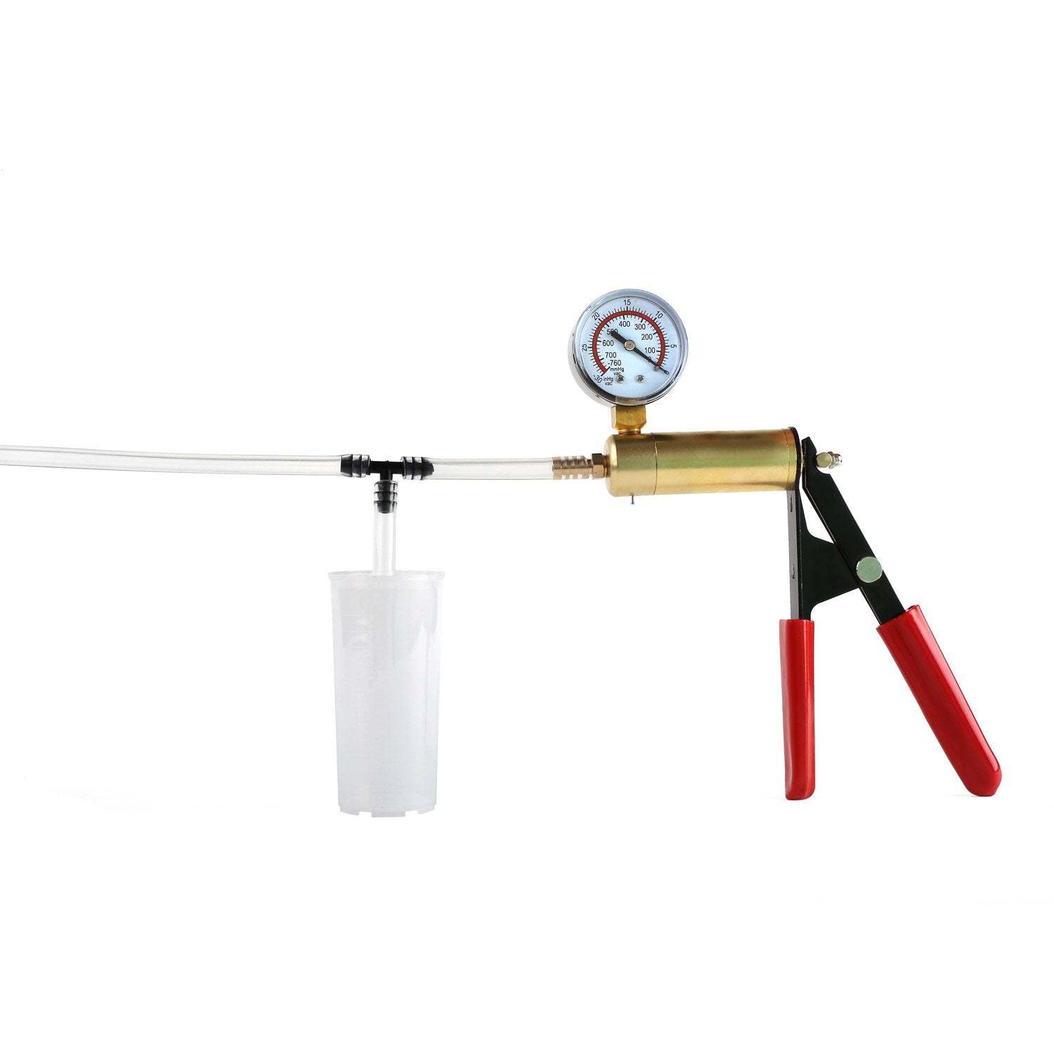 Vakuum-Bremsenentlüftungsgerät mit Handpumpe & Manometer | YZ-8008