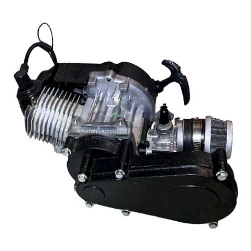pocket bike motor 49ccm komplett mit getriebe crossbike Motor 49CC Pocketbike/ Pocketcross mit Getriebe – World Brand 7 GmbH