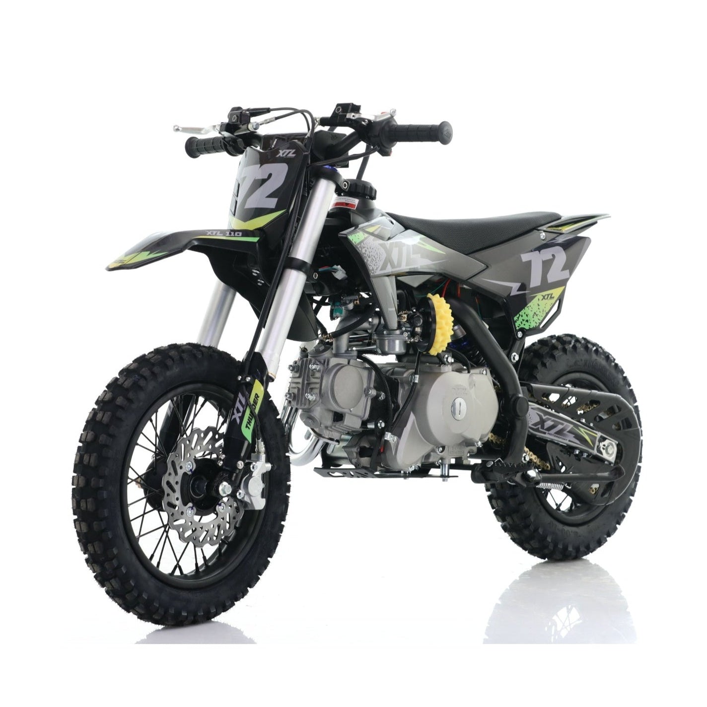 Motocross XTL Thunder 70ccm – Automatik Dirtbike für Kinder mit 4-Takt Power