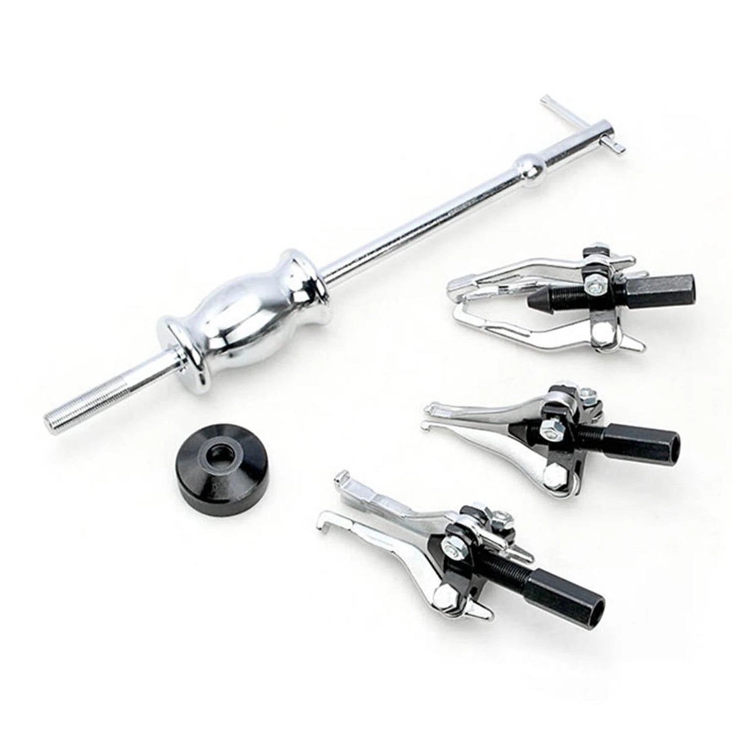 5-teiliges Abzieher Set mit Schlaghammer für Innen- & Außenlager | Brand7 YZ‑6036