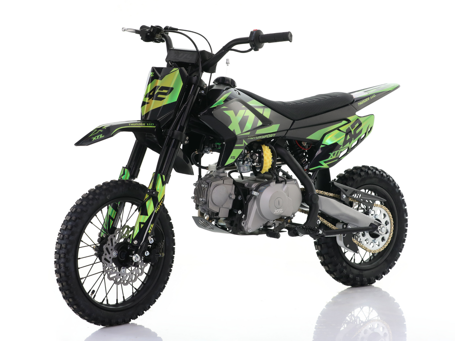 Motocross XTL Thunder 110cc – Das Bike mit Halbautomatik für Kids ab 8 Jahren