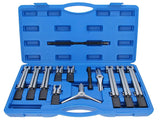 13-tlg. Universal Abzieher-Set – 2-Arm & 3-Arm Abzieher, Radlager-Werkzeug | B7-1472