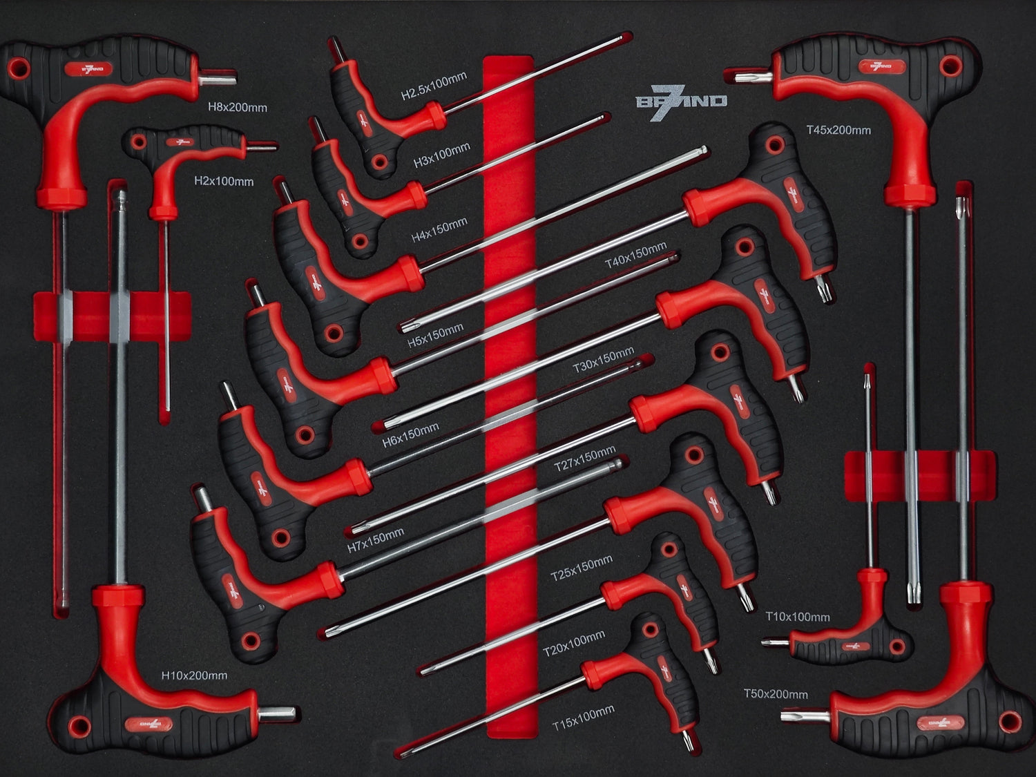 Werkstattwagen 274-teilig – 7 Schubladen, mobil, robust & komplett mit Profi-Werkzeugset