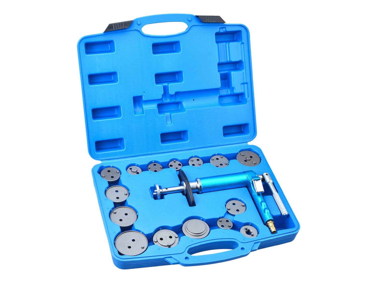 Pneumatisches Bremskolben-Rückstellwerkzeug Set – 16-tlg. | B7-1644