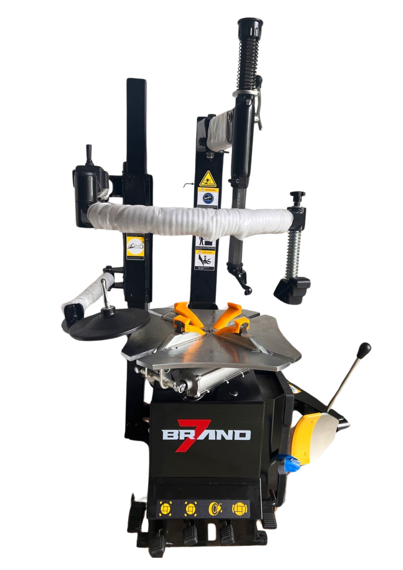 Reifenwechselmaschine mit linkem Hilfs Arm BRAND7