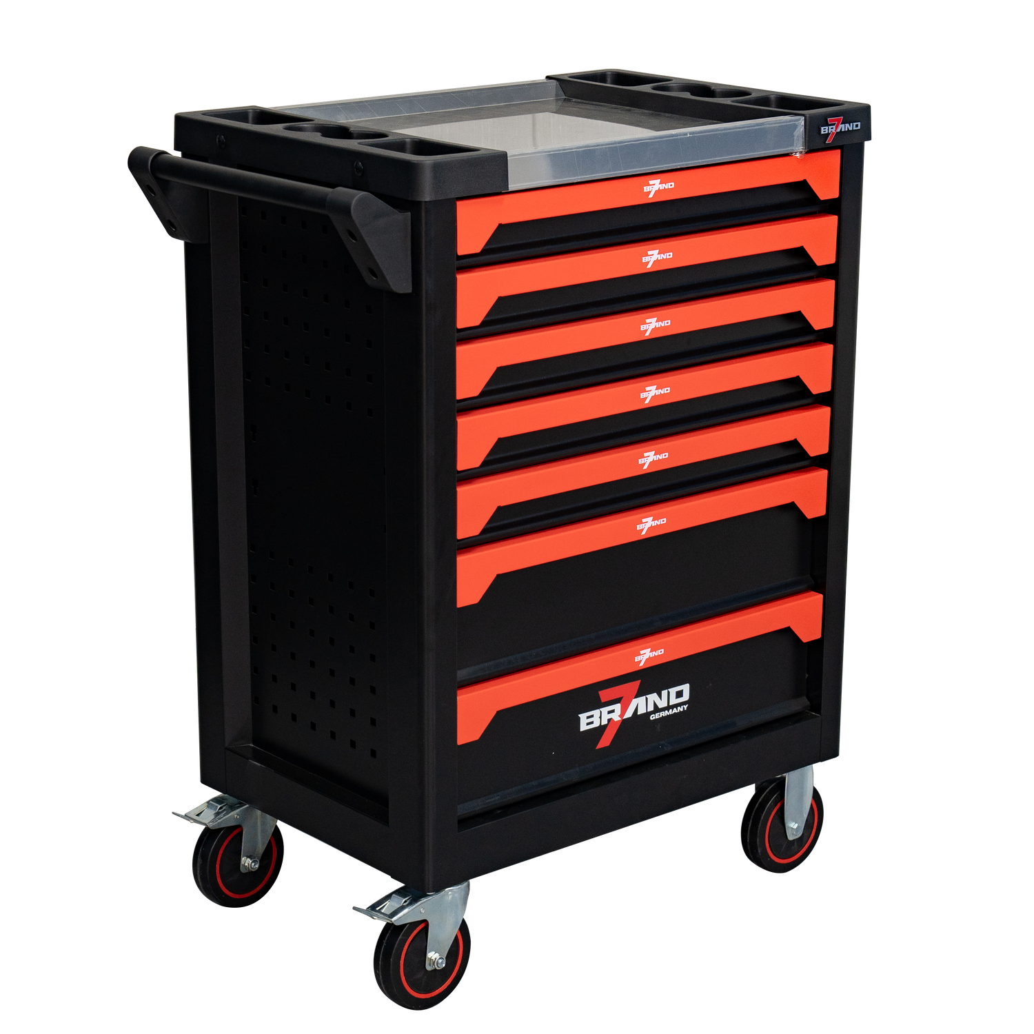 Werkstattwagen 274-teilig – 7 Schubladen, mobil, robust & komplett mit Profi-Werkzeugset