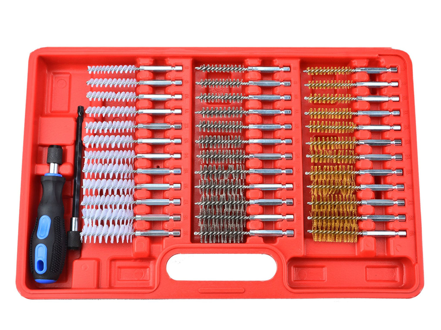 Reinigungsbürsten-Set für Bohrmaschinen & Akkuschrauber | B7-1586