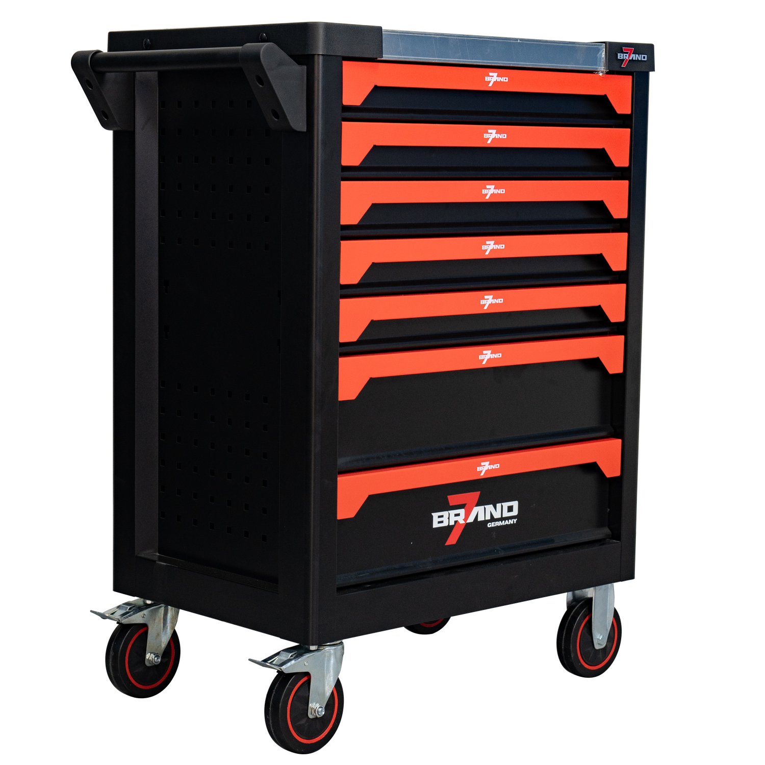 Werkstattwagen 274-teilig – 7 Schubladen, mobil, robust & komplett mit Profi-Werkzeugset