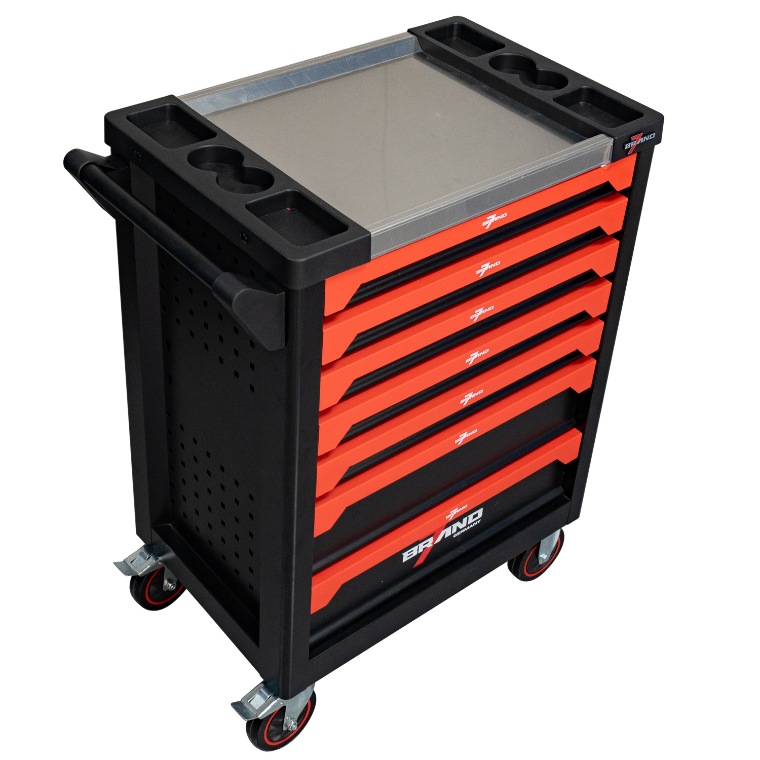 Werkstattwagen 274-teilig – 7 Schubladen, mobil, robust & komplett mit Profi-Werkzeugset