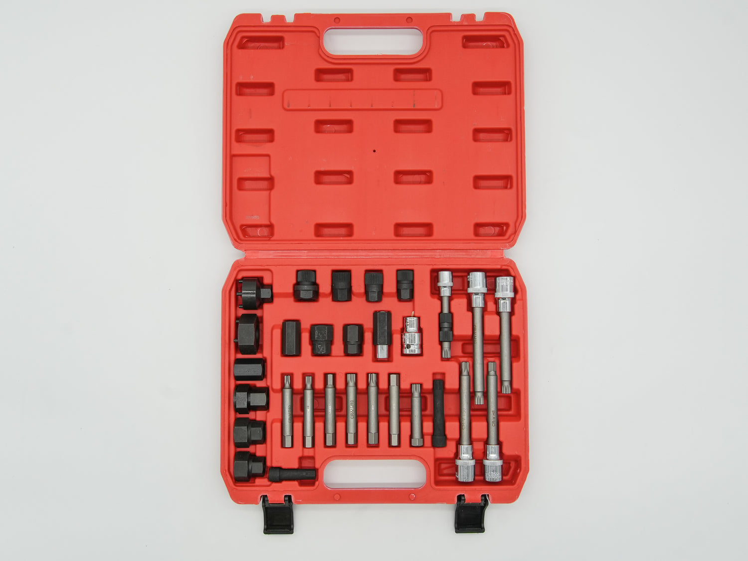 30-teiliges Lichtmaschinen-Riemenscheiben-Set | Riemenscheiben-Abzieher | Brand 7 Profi-Werkzeug YZ-6070