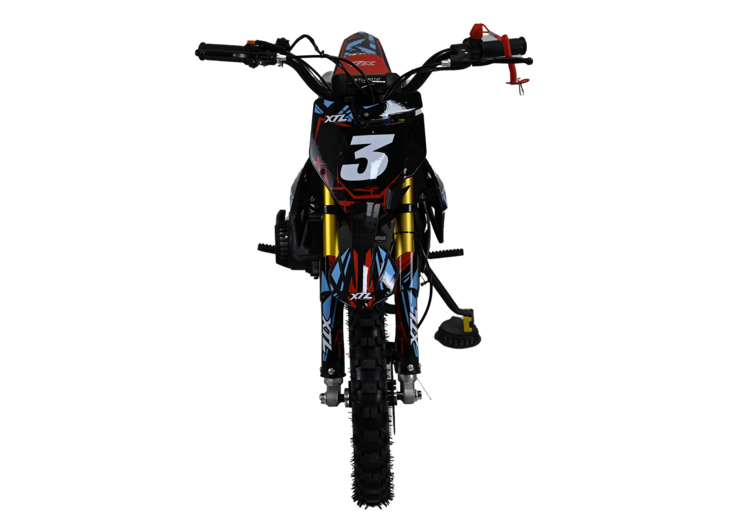 Mini Motocross, Pitbike 49ccm für Kinder (4-8 Jahre) – Offroad-Spaß mit Seilzug (optional mit E-Start + Seilzug)