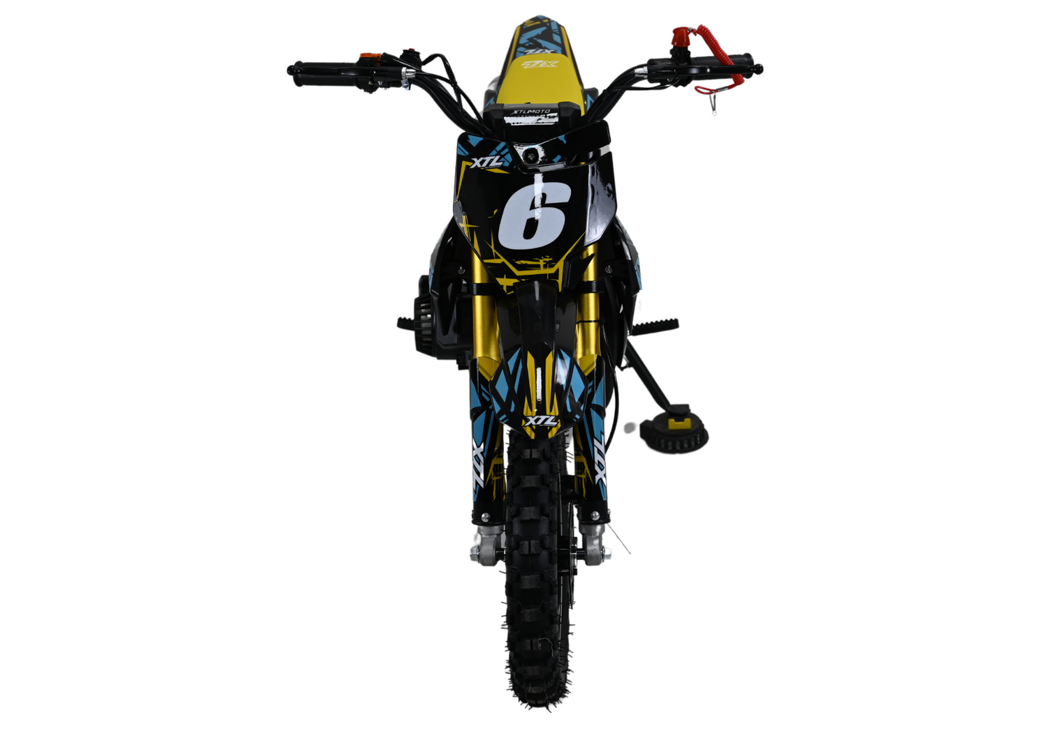 Mini Motocross, Pitbike 49ccm für Kinder (4-8 Jahre) – Offroad-Spaß mit Seilzug (optional mit E-Start + Seilzug)