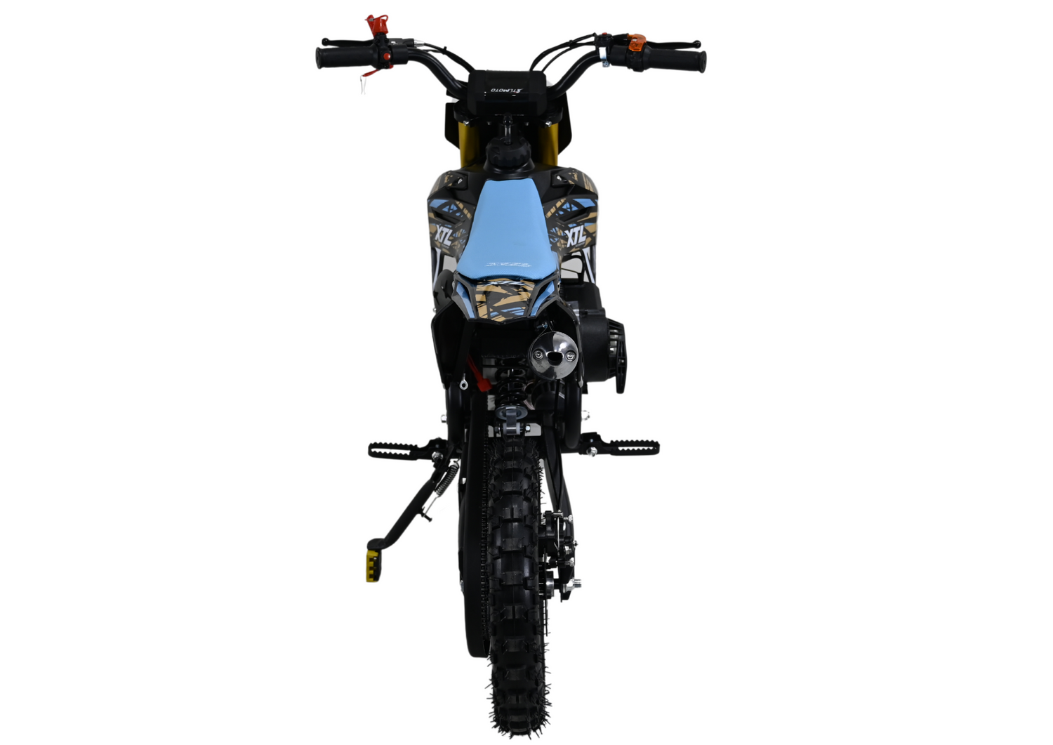Mini Motocross, Pitbike 49ccm für Kinder (4-8 Jahre) – Offroad-Spaß mit Seilzug (optional mit E-Start + Seilzug)
