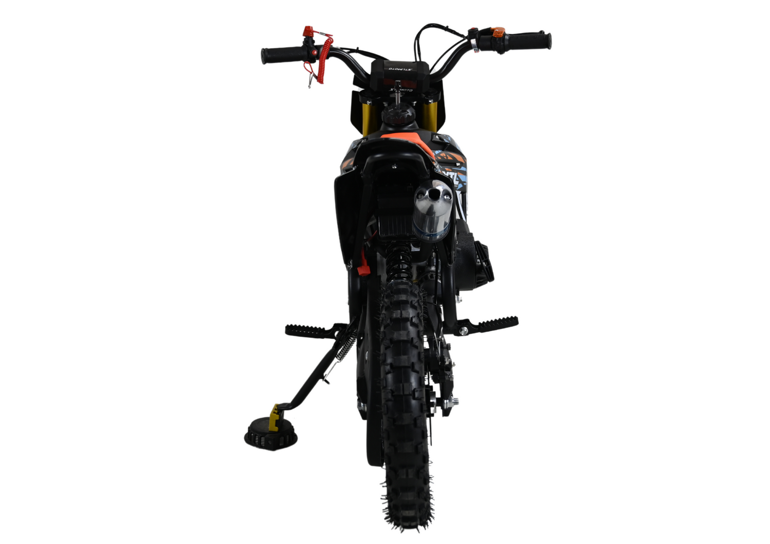 Mini Motocross, Pitbike 49ccm für Kinder (4-8 Jahre) – Offroad-Spaß mit Seilzug (optional mit E-Start + Seilzug)