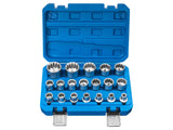 Vielzahn Steckschlüsselsatz 19-tlg 1-2 Zoll Multi Fit 8–32 mm CrV | B7-8459