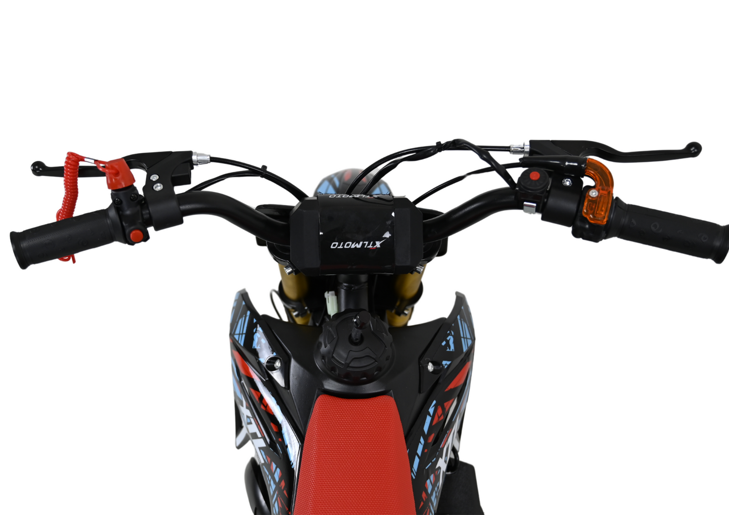 Mini Motocross, Pitbike 49ccm für Kinder (4-8 Jahre) – Offroad-Spaß mit Seilzug (optional mit E-Start + Seilzug)