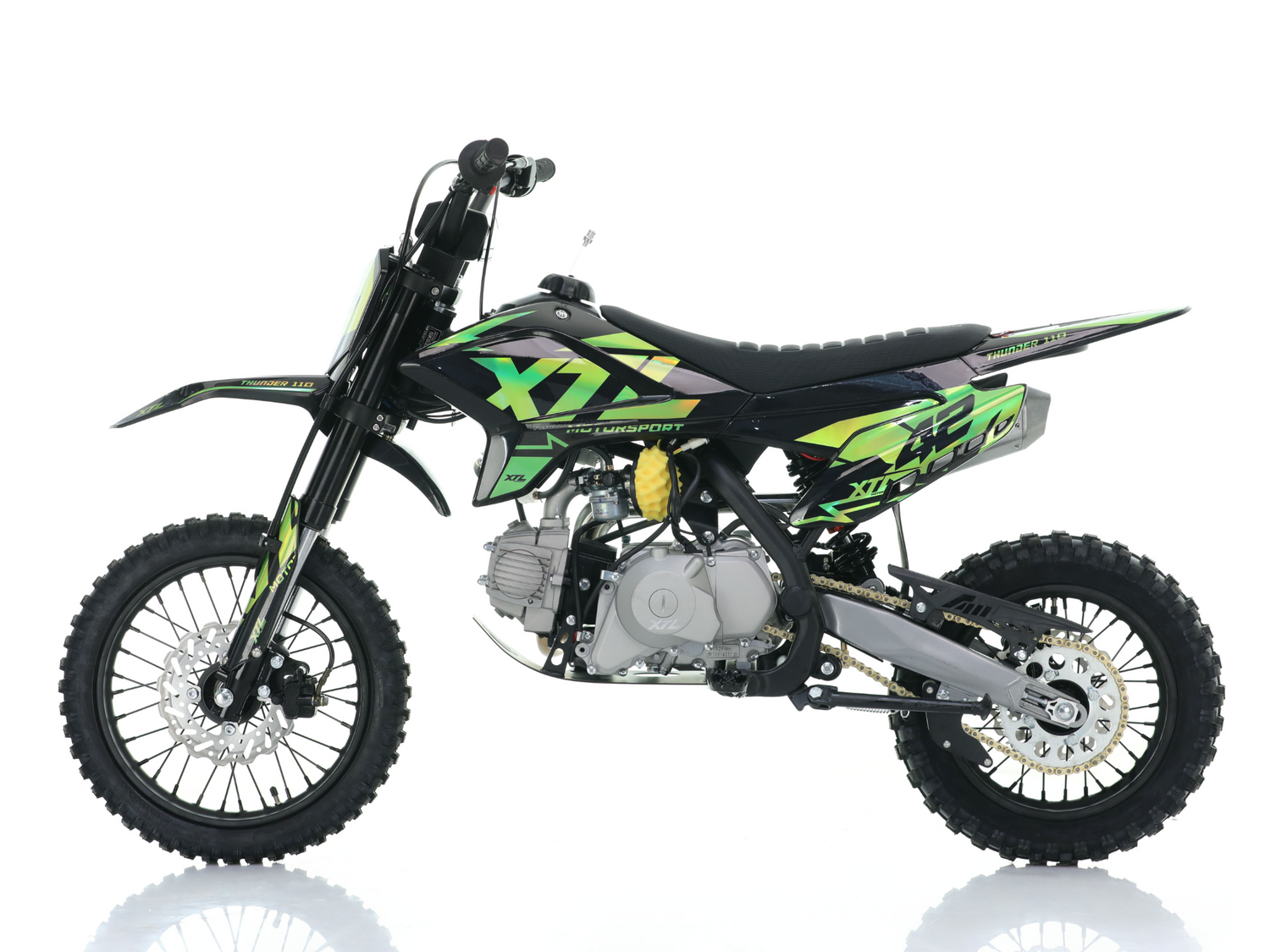 Motocross XTL Thunder 110cc  – Das Bike mit Vollautomatik für Kids ab 8 Jahren