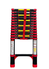 Teleskopleiter, Platzsparende Leiter, Stabil - 3,8 Meter hoch