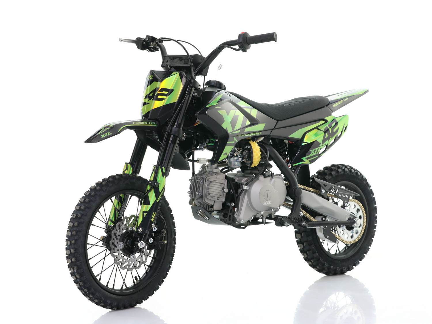 Motocross XTL Thunder 110cc  – Das Bike mit Vollautomatik für Kids ab 8 Jahren