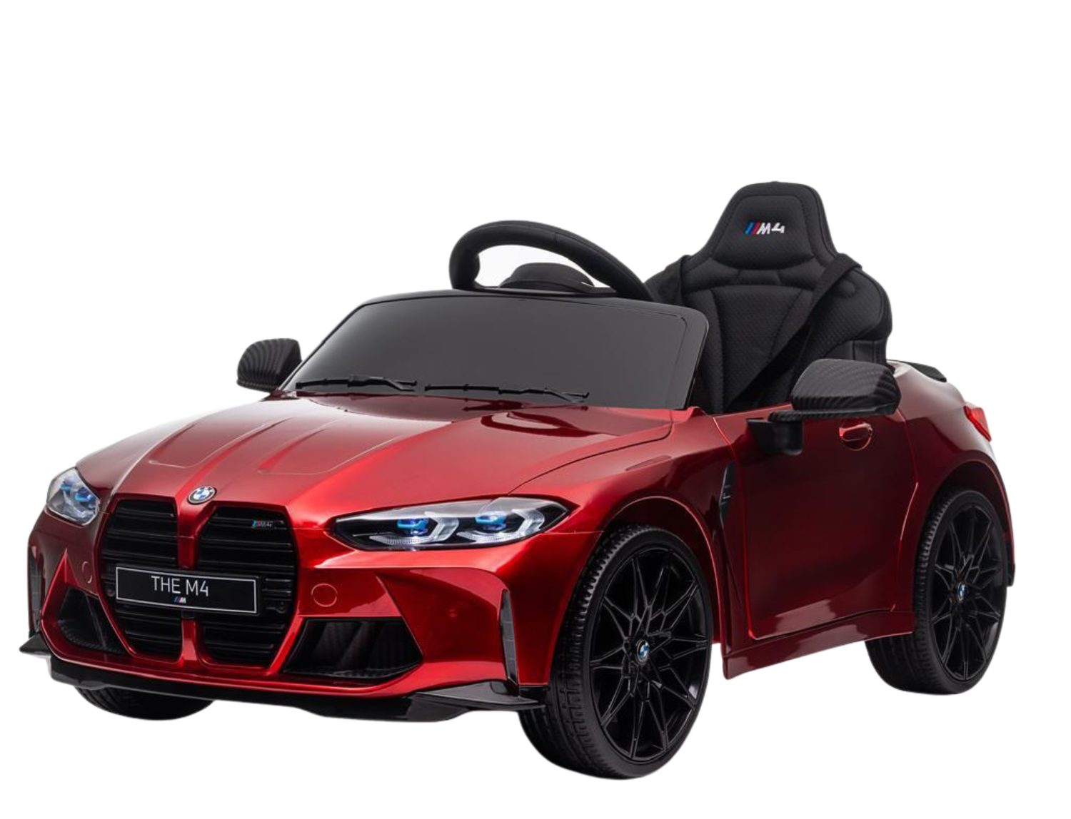 Elektroauto BMW M4 für Kinder 1-3 Jahre – 1-Sitzer mit Fünfpunktgurt
