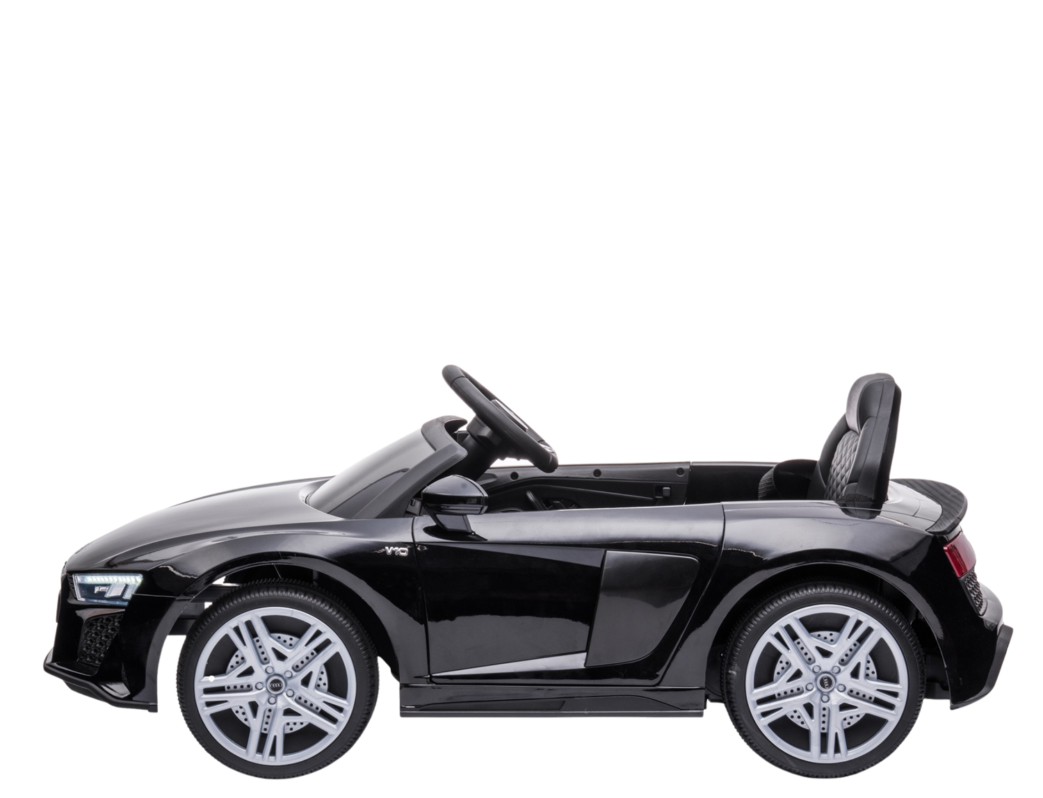 Elektroauto Audi R8 Spyder für Kinder 1-3 Jahre – 1-Sitzer mit Fernbedienung, LED & Bluetooth