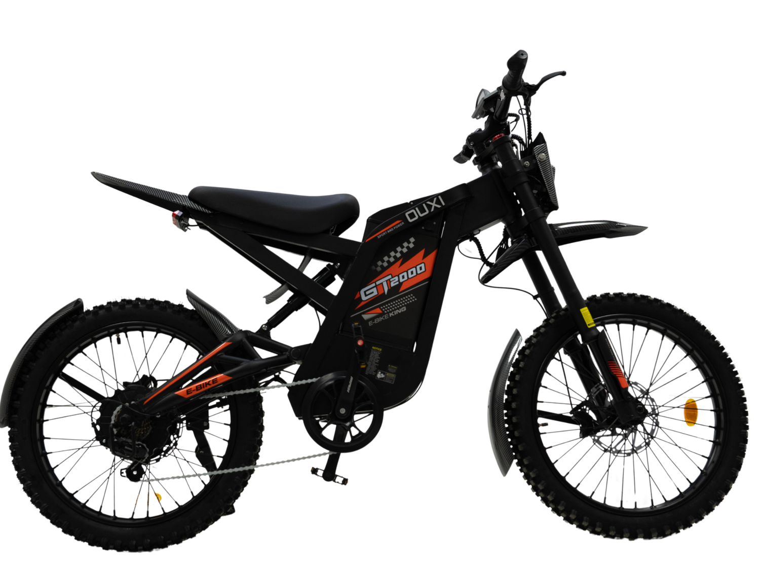 GT 2000 Fat Tire E-Bike – 250 W Motor, 150 km Reichweite