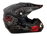 Motocross Helm Kinder mit Design