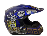 Motocross Helm Kinder mit Design