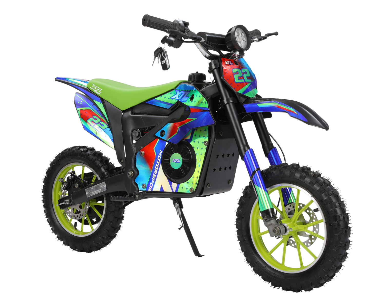 Elektro Kinder-Motocross XTL 1000W – 10″ Offroad-Bike mit bürstenlosem Motor