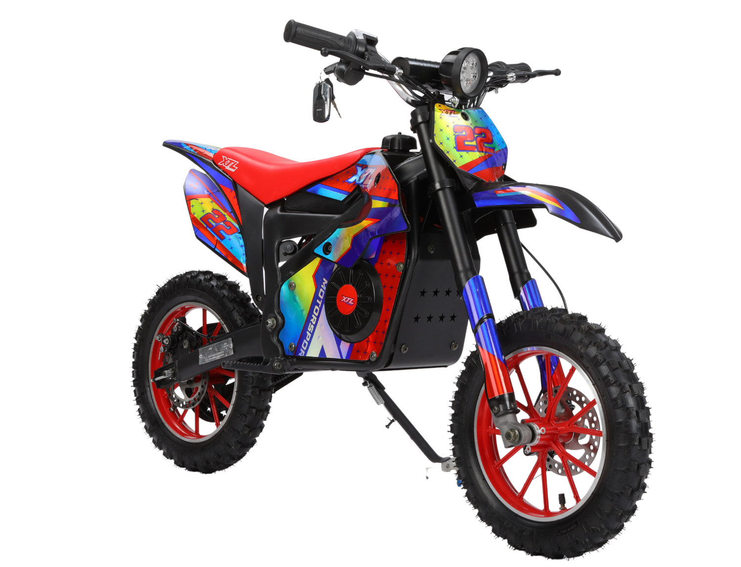 Elektro Kinder-Motocross XTL 1000W – 10″ Offroad-Bike mit bürstenlosem Motor