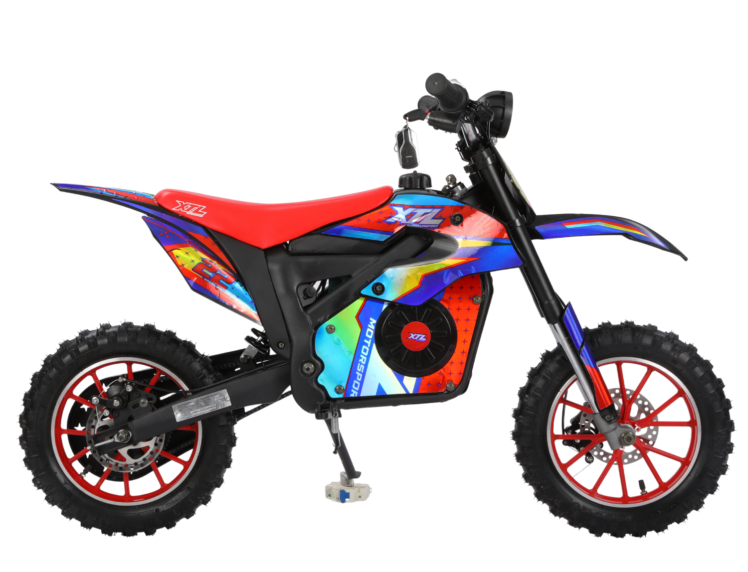 Elektro Kinder-Motocross XTL 1000W – 10″ Offroad-Bike mit bürstenlosem Motor